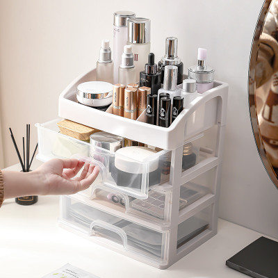 (Hàng Cao Cấp)Tủ Kệ đựng đồ trang điểm nhựa mica trong suốt 2/3/,4 tầng, để mỹ phẩm tiện lợi