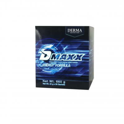DMAXX thức uống bổ sung vitamin năng lượng có đường DAMODE 13 gói dùng thử màu xanh