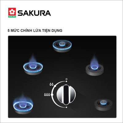 BẾP GAS ÂM SAKURA SG-2532GB  - Hàng chính hãng