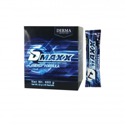 DMAXX thức uống bổ sung vitamin năng lượng có đường DAMODE 23 gói dùng thử màu xanh