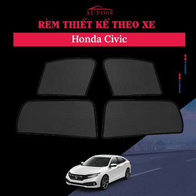Rèm che nắng, Chắn nắng nam châm ô tô dành cho xe Honda Civic