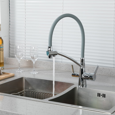 VÒI BẾP CAO CẤP 3 ĐƯỜNG NƯỚC TÍCH HỢP RO NHẬP KHẨU NGA GAPPO G4398-17 - HÀNG CHÍNH HÃNG