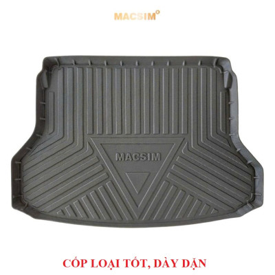 Lót cốp xe ô tô (qd) Nissan X trail 2014-2023 chất liệu TPV thương hiệu Macsim màu đen