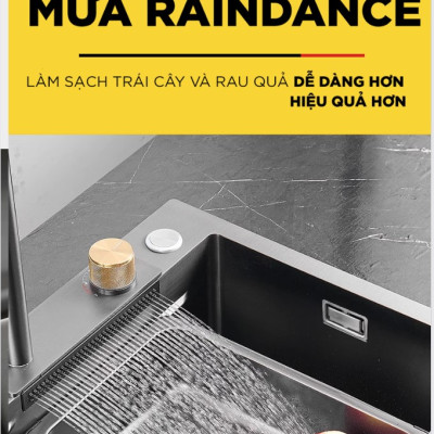 CHẬU RỬA BÁT EUROVINTO CAO CẤP INOX 2 HỐ VUÔNG MÃ 7545-AWFB