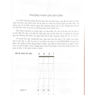 Tự Học Và Thực Hành Guitar Bass - Vanlangbooks