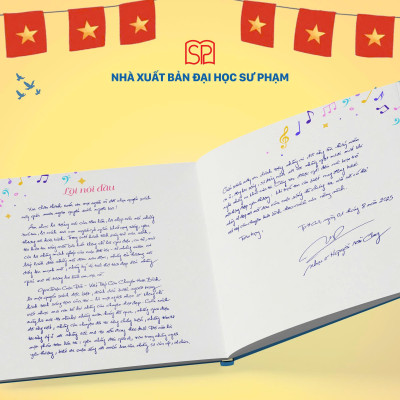 [Tặng kèm Postcard bản chép tay có chữ ký Nhạc sĩ Nguyễn Văn Chung] VIẾT TIẾP CÂU CHUYỆN HÒA BÌNH – Nguyễn Văn Chung – NXB Đại học Sư phạm