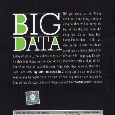 Dữ Liệu Lớn - Big Data ( tặng kèm Bookmark tuyệt đẹp )