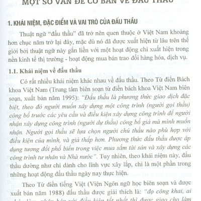 Nghiệp Vụ Đấu Thầu