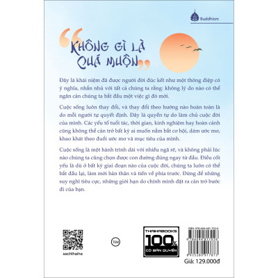 Không Gì Là Quá Muộn