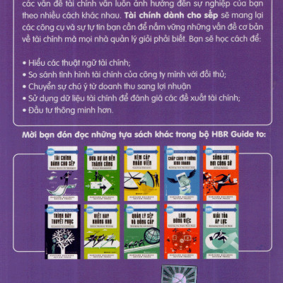 HBR Guide To - Tài Chính Dành Cho Sếp (Tái Bản) Tặng BookMark Romantic