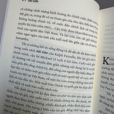 SÀI GÒN - Ralph Pezzullo - Đinh Trọng Minh dịch - Nhà xuất bản Chính Trị Quốc Gia Sự Thật.