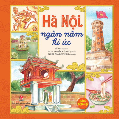 Sách - Hà Nội Ngàn Năm Kí Ức - Sách Pop-Up (Tái Bản 2024)