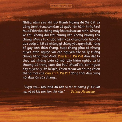 Sách - Cứu tinh xứ cát (Nhã Nam HCM)