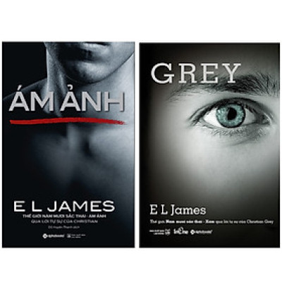 Combo Tiểu Thuyết Thế Giới 50 Sắc Thái Qua Lời Tự Sự Của Christian Grey : Thế Giới 50 Sắc Thái - Ám Ảnh + Thế Giới 50 Sắc Thái - Grey