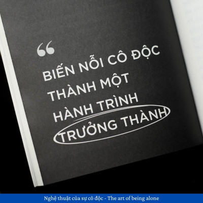 Sách - Nghệ Thuật Của Sự Cô Độc - AZ Việt Nam
