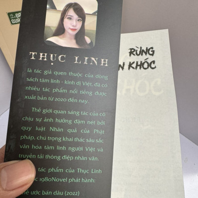 RỪNG THAN KHÓC – Thục Linh – 1980 Books - NXB Thanh niên