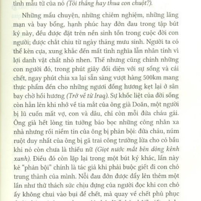 Trở Về Từ Iraq - Bút Ký