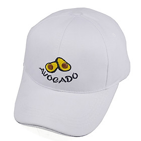 Nón kết nữ thêu hình trái bơ AUOCADO độc đáo, khóa gài cứng cáp - Hạnh Dương