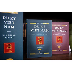 Boxset 2 tập: Du ký Việt Nam trên Nam Phong tạp chí 