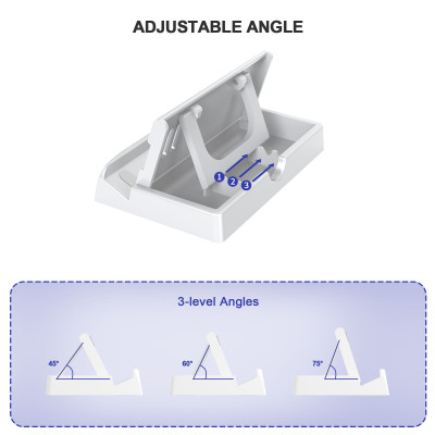 Chân Đế JYS Multi Angle Stand đứng máy chơi game cho ROG Ally X / Steam Deck / Nintendo Switch / Smartphone / Tablet - Hàng nhập khẩu