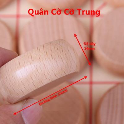 [HÀNG CAO CẤP - GỖ TỰ NHIÊN] Bộ Cờ Tướng Gỗ Cao Cấp 40 x 35cm Khắc Nét Tinh Xảo, Chính Hãng dododios