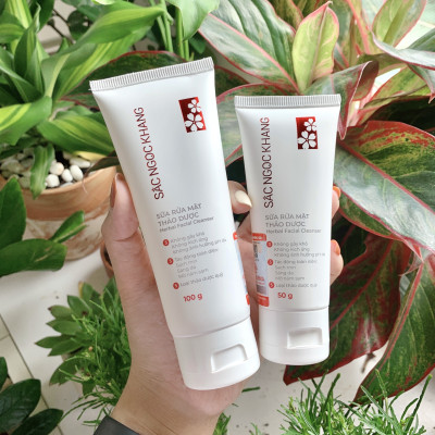 Combo 3 Sữa Rửa Mặt Sắc Ngọc Khang 100gr / Tuýp
