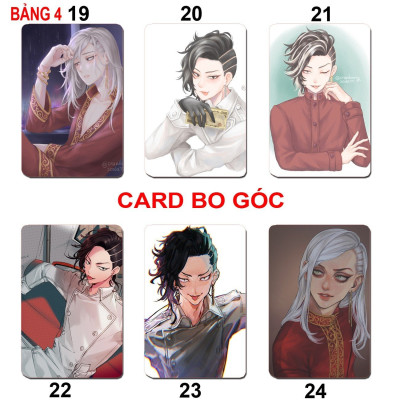 Card hình Kokonoi Hajime 6 ảnh khác nhau/ Thẻ card kokonoi Hajime kịch trường takemiki Tokyo Revengers