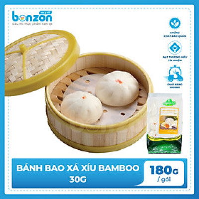 Bánh bao xá xíu BAMBOO 30g (180g)