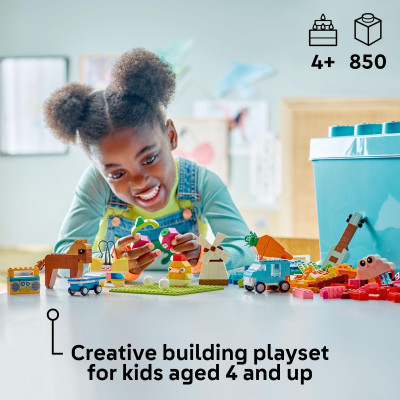 LEGO CLASSIC 11038 Đồ chơi lắp ráp Thùng gạch sáng tạo sống động (850 Chi Tiết)