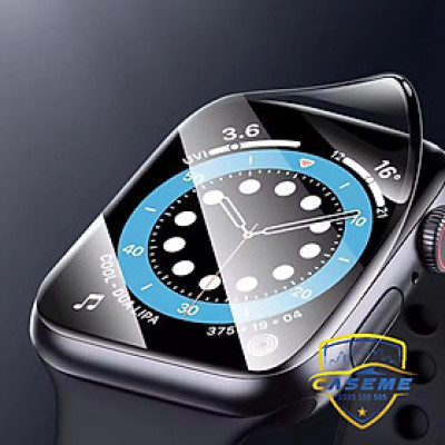 Miếng dán màn cho Apple Watch 44mm / 40mm / 42mm / 38mm cường lực dẻo Full viền 5D, chống xước, chống sốc cao cấp - Hàng nhập khẩu.