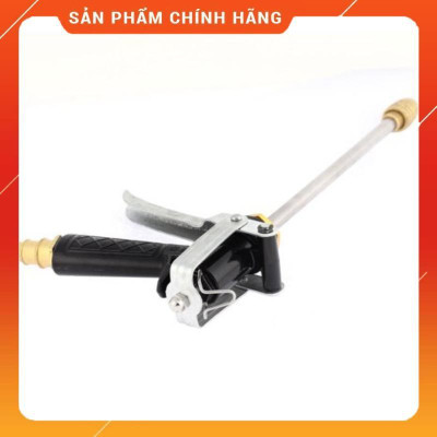 ️ Bộ dây vòi xịt nước rửa xe, tưới cây , tăng áp 3 lần, loại 15m 206318 đầu đồng,đai,nối vàng+ mở chai