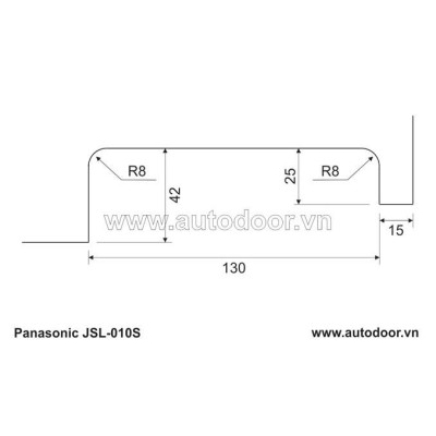 Khóa kẹp kính JSL-010S - Nhập Khẩu Chính hãng Panasonic 
