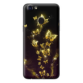 Ốp lưng cho Oppo F7 nền bướm vàng 1 - Hàng chính hãng
