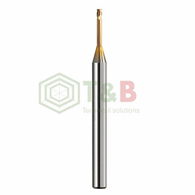 Dao Phay Bo Góc R 4 Me D12xR0.5x36x120L Union Tool Model HRRS4120-05-36S,Dao phay ngón gia công sau nhiệt