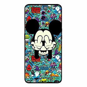 Ốp lưng in cho Oppo Reno Mẫu Chuột Che Mắt