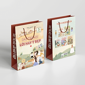 Combo Dạy Trẻ Nói Lời Hay Ý Đẹp - Túi 1 (Từ Quyển 1 Đến 5)