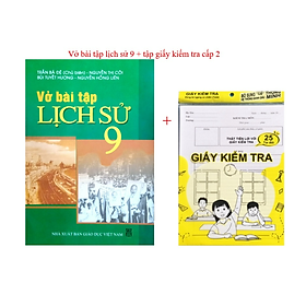 Sách Vở bài tập Lịch Sử 9