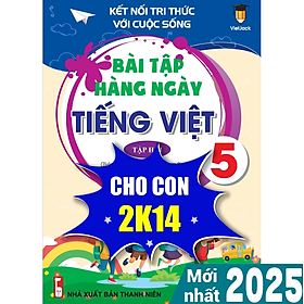 Sách - Bài tập hằng ngày Tiếng Việt 5 Kết nối tri thức (Học kì 2) VietJack