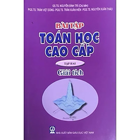 ￼Sách - Bài tập toán học cao cấp tập hai ( Giải tích )