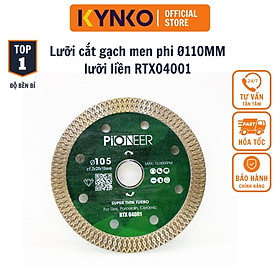 LƯỠI CẮT GẠCH MEN PHI Ø 110MM LƯỠI LIỀN RTX04001 chuyên cắt gạch men chất lượng cao chính hãng