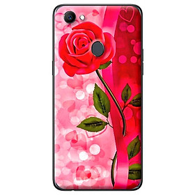 Ốp lưng cho Oppo F7 NỀN HOA HỒNG 1 - Hàng chính hãng