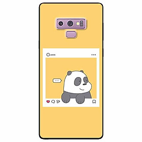 Ốp lưng dành cho Samsung Note 9 mẫu Chú Gấu Khung Hình