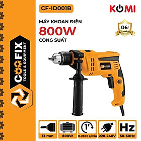 MÁY KHOAN ĐIỆN 800W CF-ID001B - COOFIX - HÀNG CHÍNH HÃNG
