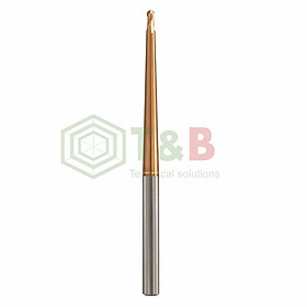 Dao Phay Cầu Cổ Côn R0.5x26 x65L Union Tool Model HTNB2010-260-2,Dao phay ngón gia công sau nhiệt