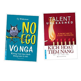 Sách - Combo No Ego Vô ngã  + Kích hoạt tiềm năng - FirstNews