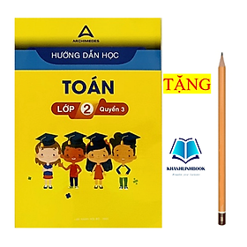 Sách - Hướng dẫn học Toán lớp 2 - quyển 3 ( mới nhất )