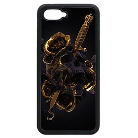 Ốp lưng cho Oppo Realme C1 nền hoa vàng 1 - Hàng chính hãng