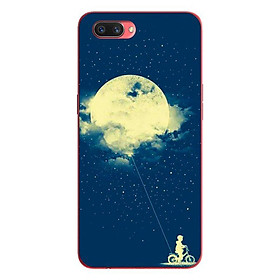 Ốp lưng in cho Oppo Realme C1 mẫu Dạo Cung Trăng - Hàng chính hãng