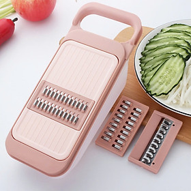 Dụng Cụ Bào Củ Quả, Thạch Sợi Trà Sữa Có Khay Đựng, Nhỏ Gọn Tiện Lợi - Henrysa