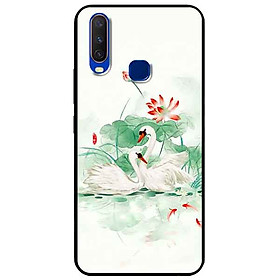 Ốp lưng in cho Vivo Y12/Y15/Y17 Mẫu Dưới Mưa